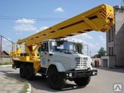 Услуги и аренда автовышки ЗИЛ ВС 2202 ,  высота подъема 22м